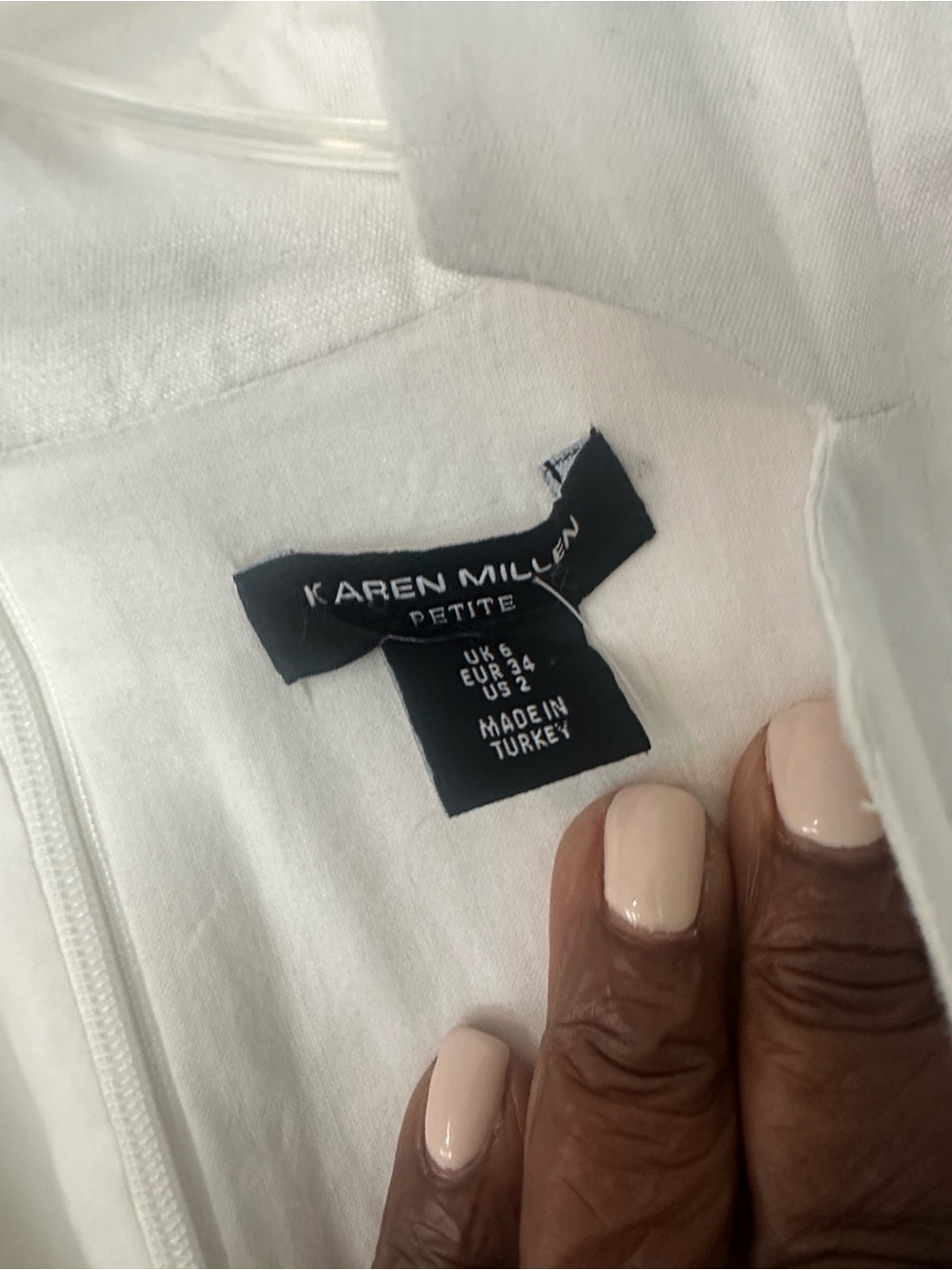 Karen Millen Ivory Linen Blend Maxi Dress 2 - Picture 7 of 7